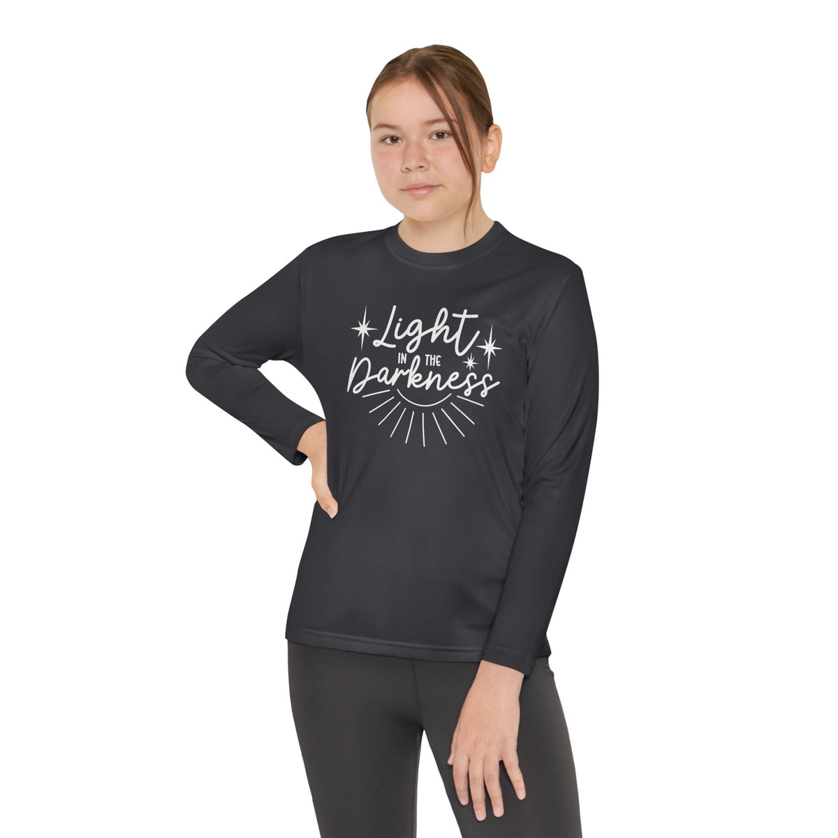 Youth Long Sleeve Competitor Tee Luz