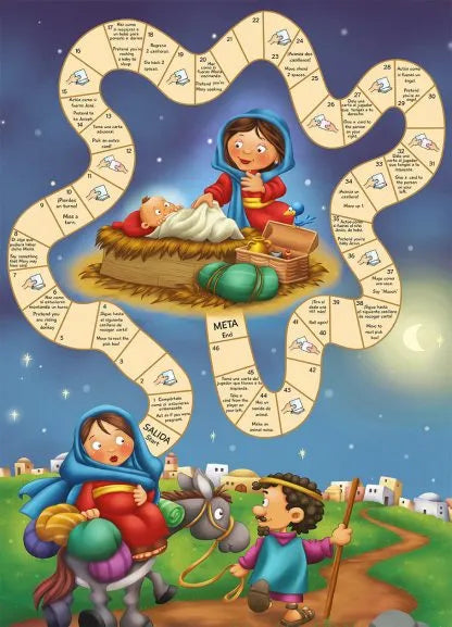 Libro de colorear Gigante - María Personajes de la Biblia / Giants Bible People - Mary Bible People