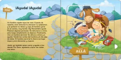 Parábolas de Jesús – Libro rompecabezas