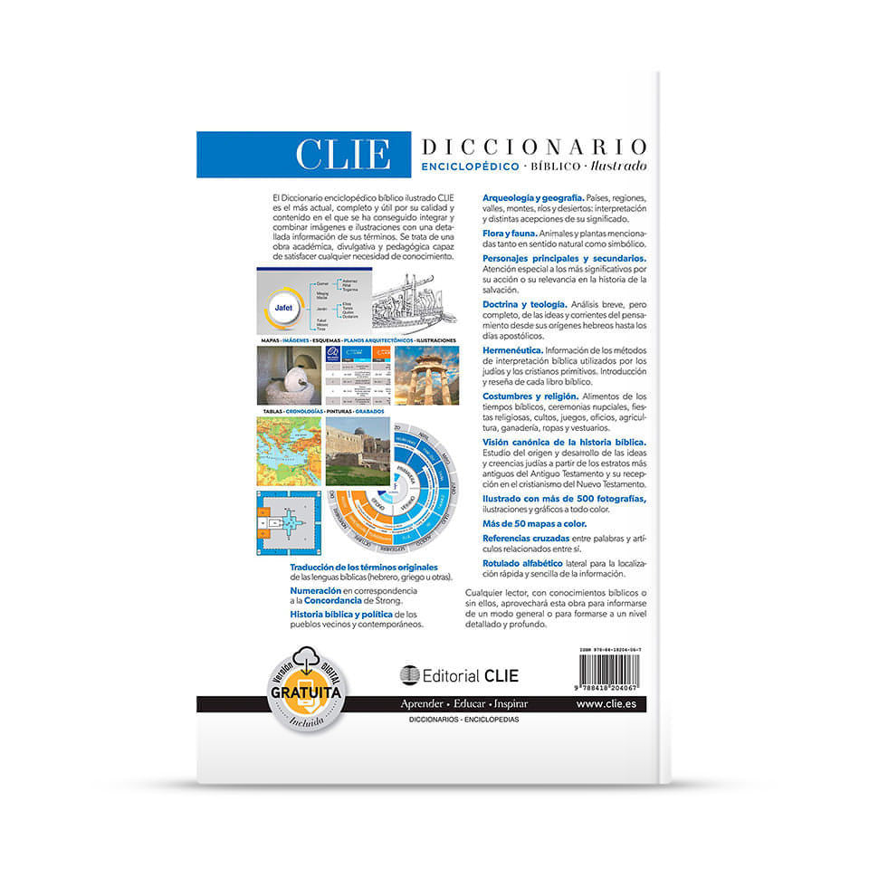Diccionario enciclopédico bíblico ilustrado Clie – Alfonso Ropero Alfonso Triviño Silvia Martínez – libro cristiano en español – foto 2