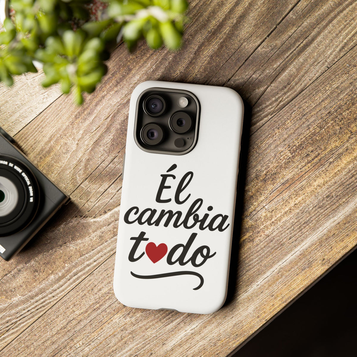 Funda para iPhone El Cambia Todo - El Dios que restaura