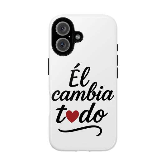 Funda para iPhone El Cambia Todo - El Dios que restaura
