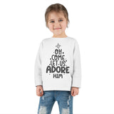 Toddler Long Sleeve Tee Adoremos