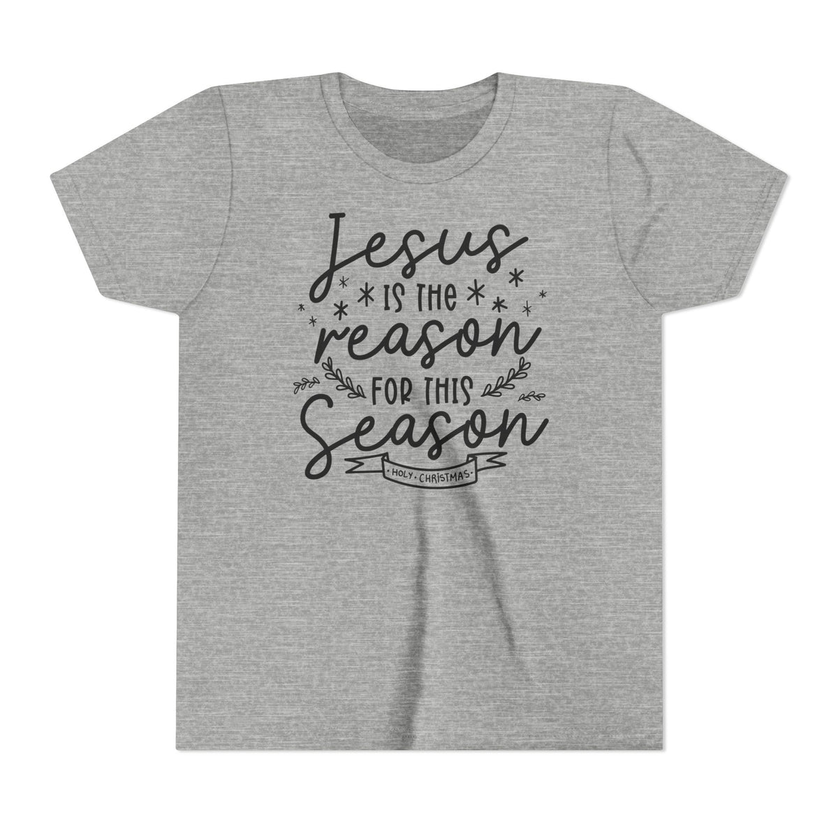 Youth Short Sleeve Tee Jesús la Razón – ropa cristiana para niños – foto 3