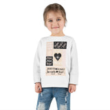 Toddler Long Sleeve Tee Corazón