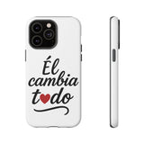 Funda para iPhone El Cambia Todo - El Dios que restaura