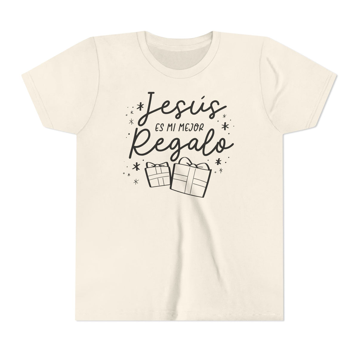 Youth Short Sleeve Tee Jesús mi Regalo – ropa cristiana para niños – foto 2