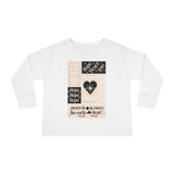 Toddler Long Sleeve Tee Corazón