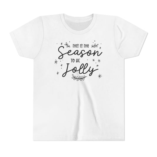 Youth Short Sleeve Tee temporada de Alegría