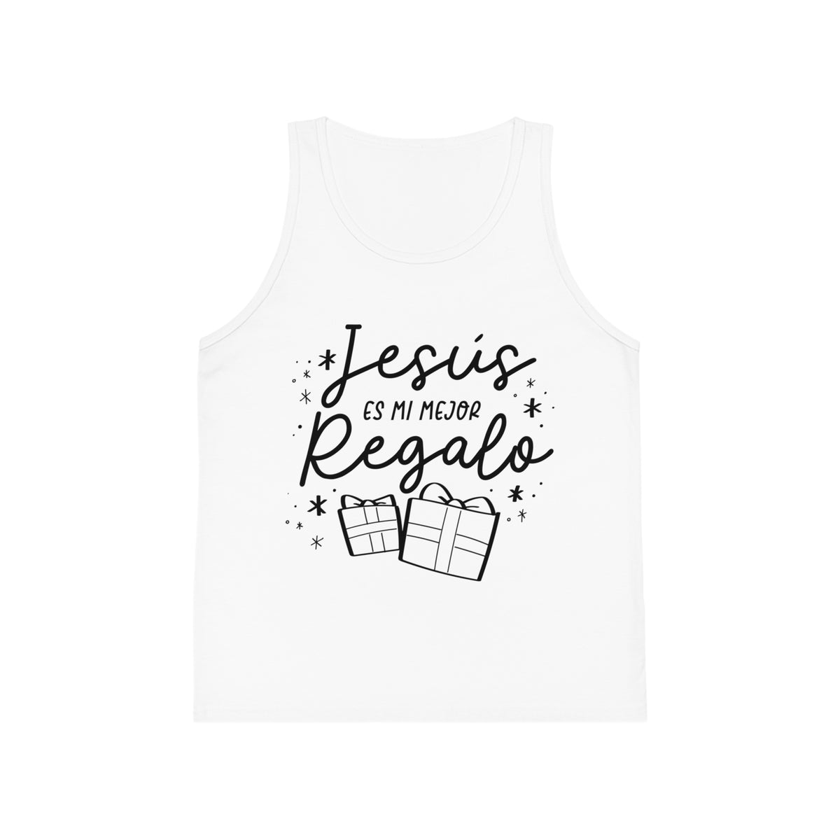 Kid's Jersey Tank Top Jesús mi Regalo – ropa cristiana para niños