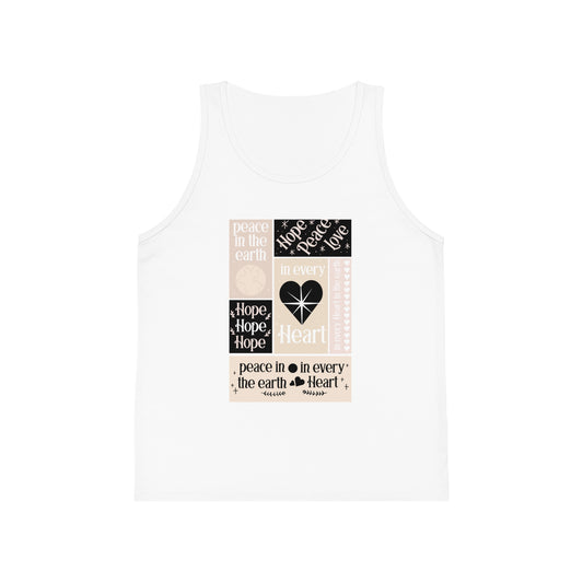 Kid's Jersey Tank Top Corazón