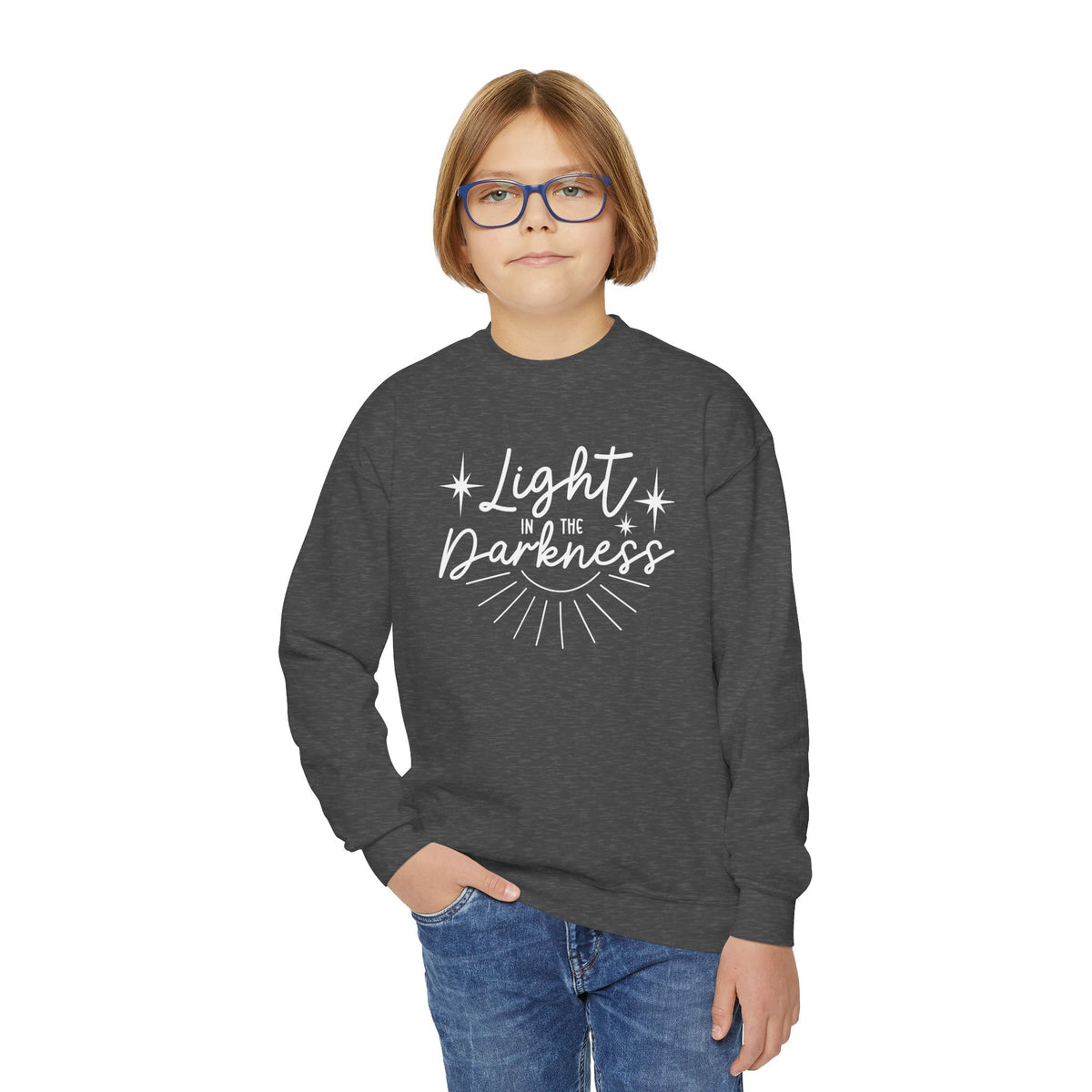 Youth Crewneck Sweatshirt Luz