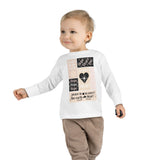 Toddler Long Sleeve Tee Corazón