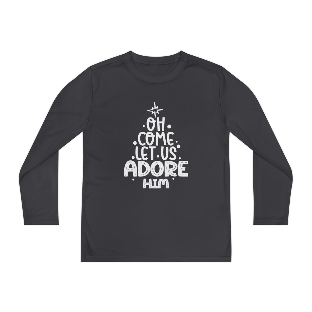 Youth Long Sleeve Competitor Tee Adoremos
