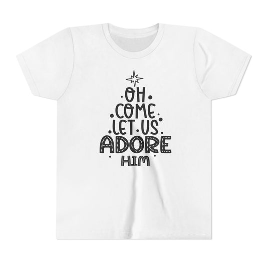 Youth Short Sleeve Tee Arbol de Navidad