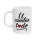 Taza El cambia todo - El Dios que restaura