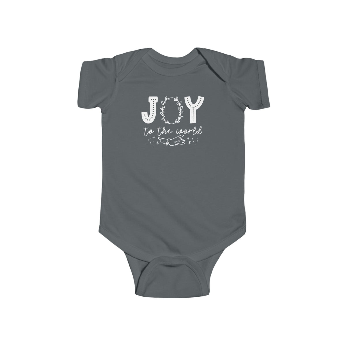 Infant Fine Jersey Bodysuit Alegría – ropa cristiana para niños – foto 4