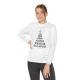 Youth Long Sleeve Competitor Tee Arbol Navidad