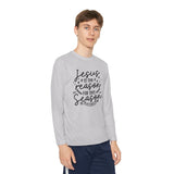 Youth Long Sleeve Competitor Tee Jesús la Razón