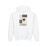 Youth Heavy Blend Hooded Sweatshirt Corazón