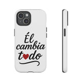 Funda para iPhone El Cambia Todo - El Dios que restaura