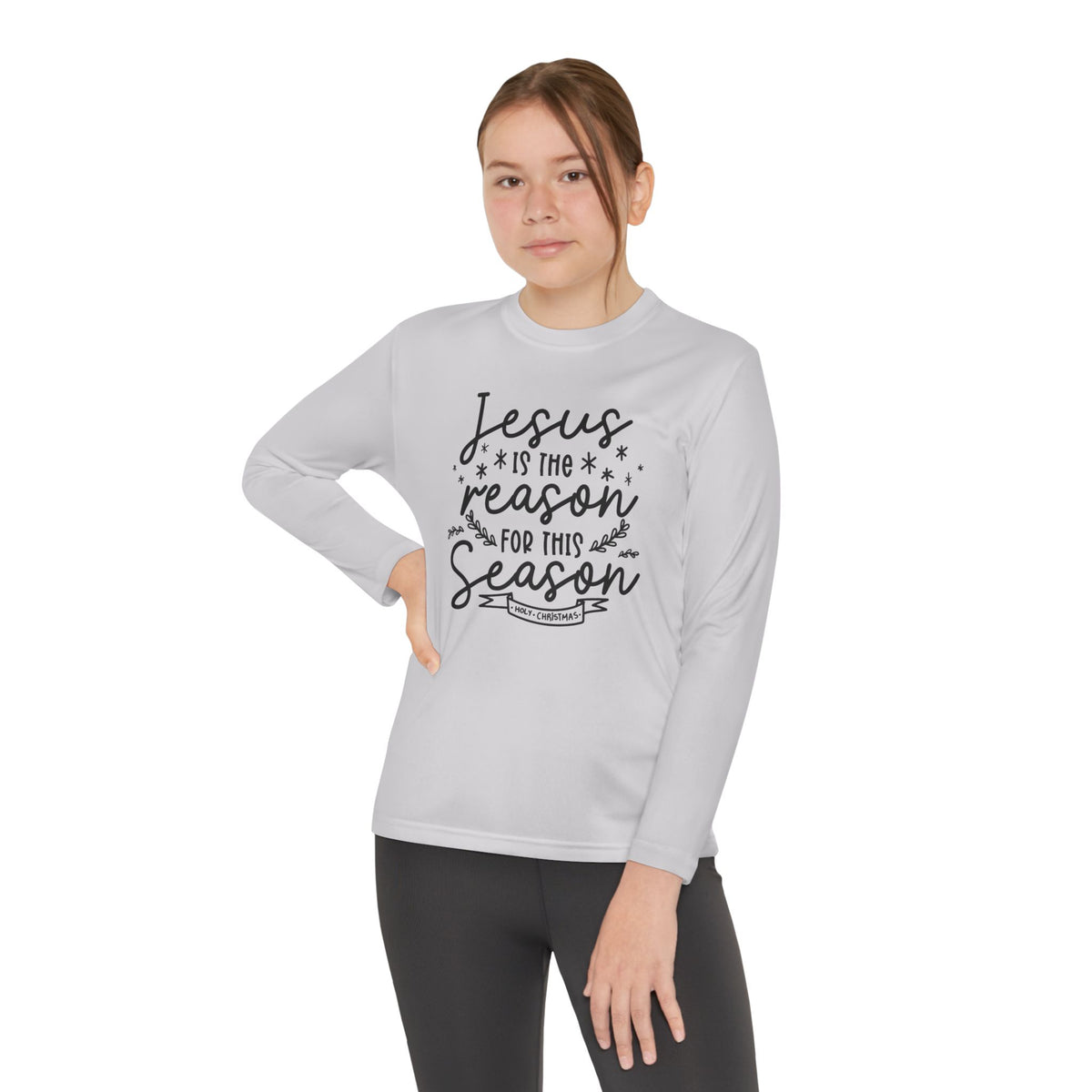 Youth Long Sleeve Competitor Tee Jesús la Razón