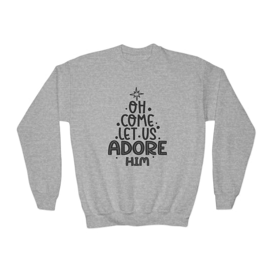 Youth Crewneck Sweatshirt Adoremos