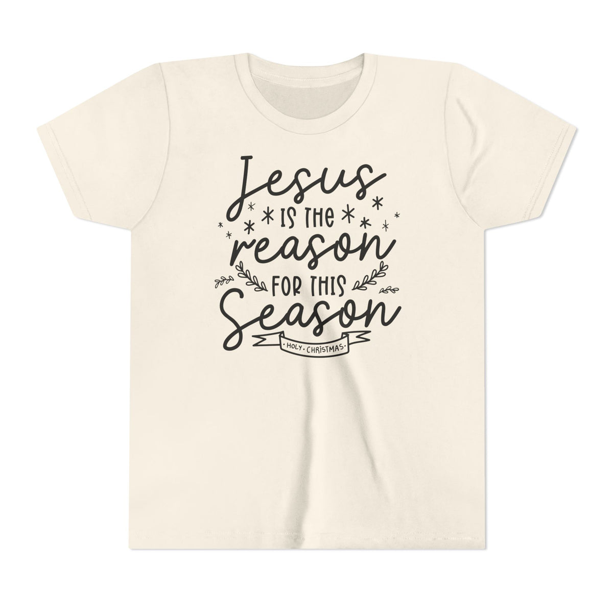 Youth Short Sleeve Tee Jesús la Razón – ropa cristiana para niños – foto 2