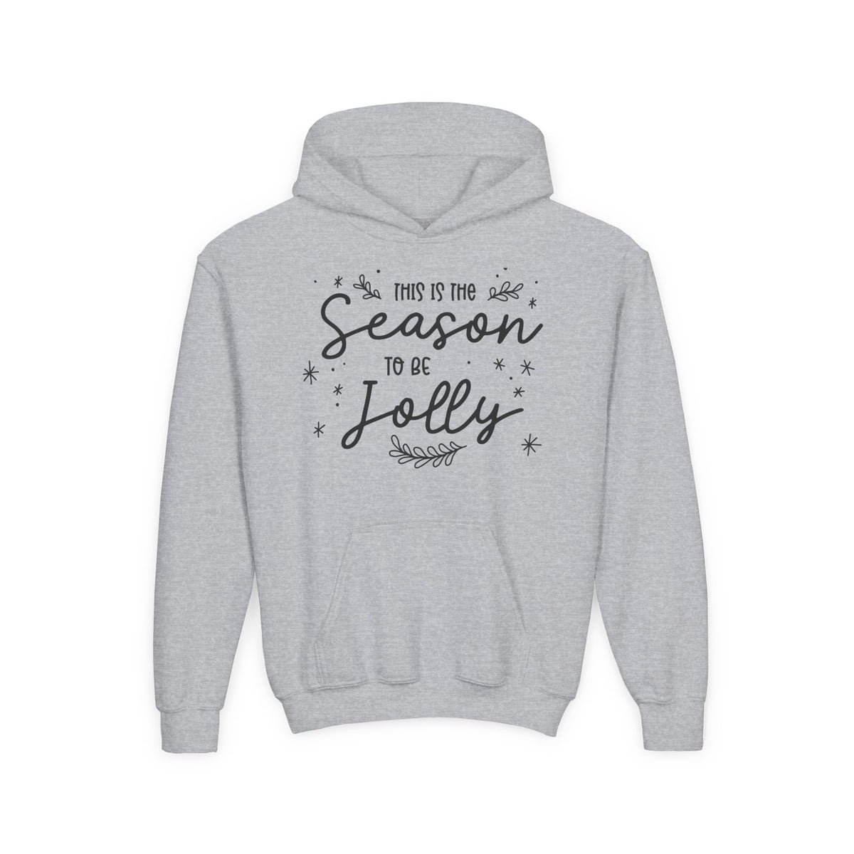 Youth Heavy Blend Hooded Sweatshirt Alegría – ropa cristiana para niños – foto 2