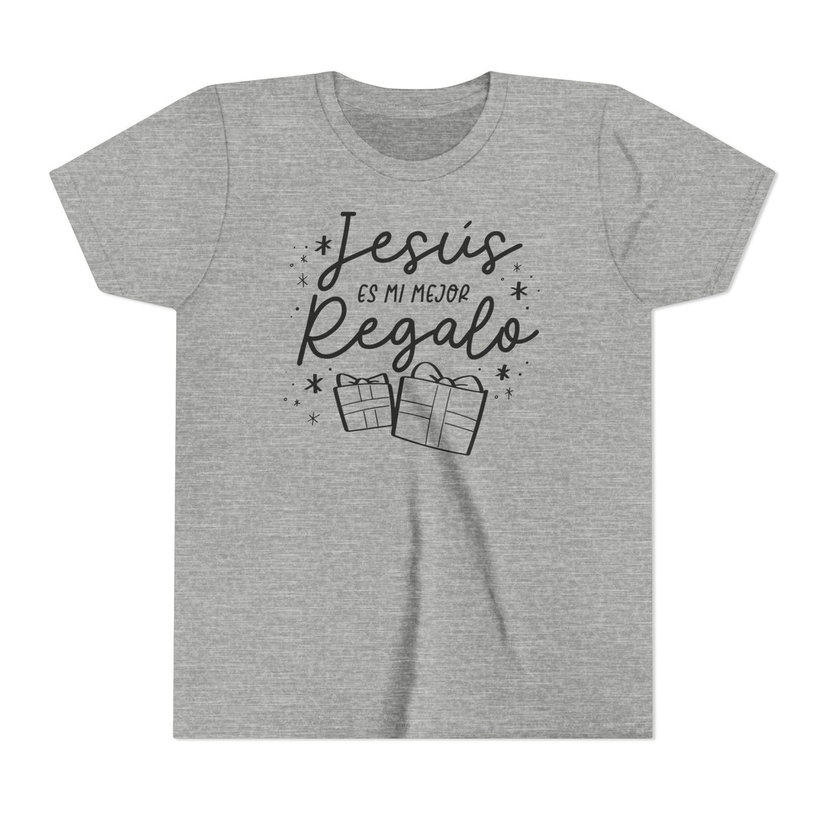 Youth Short Sleeve Tee Jesús mi Regalo – ropa cristiana para niños – foto 3