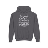 Youth Heavy Blend Hooded Sweatshirt Jesús la Razón