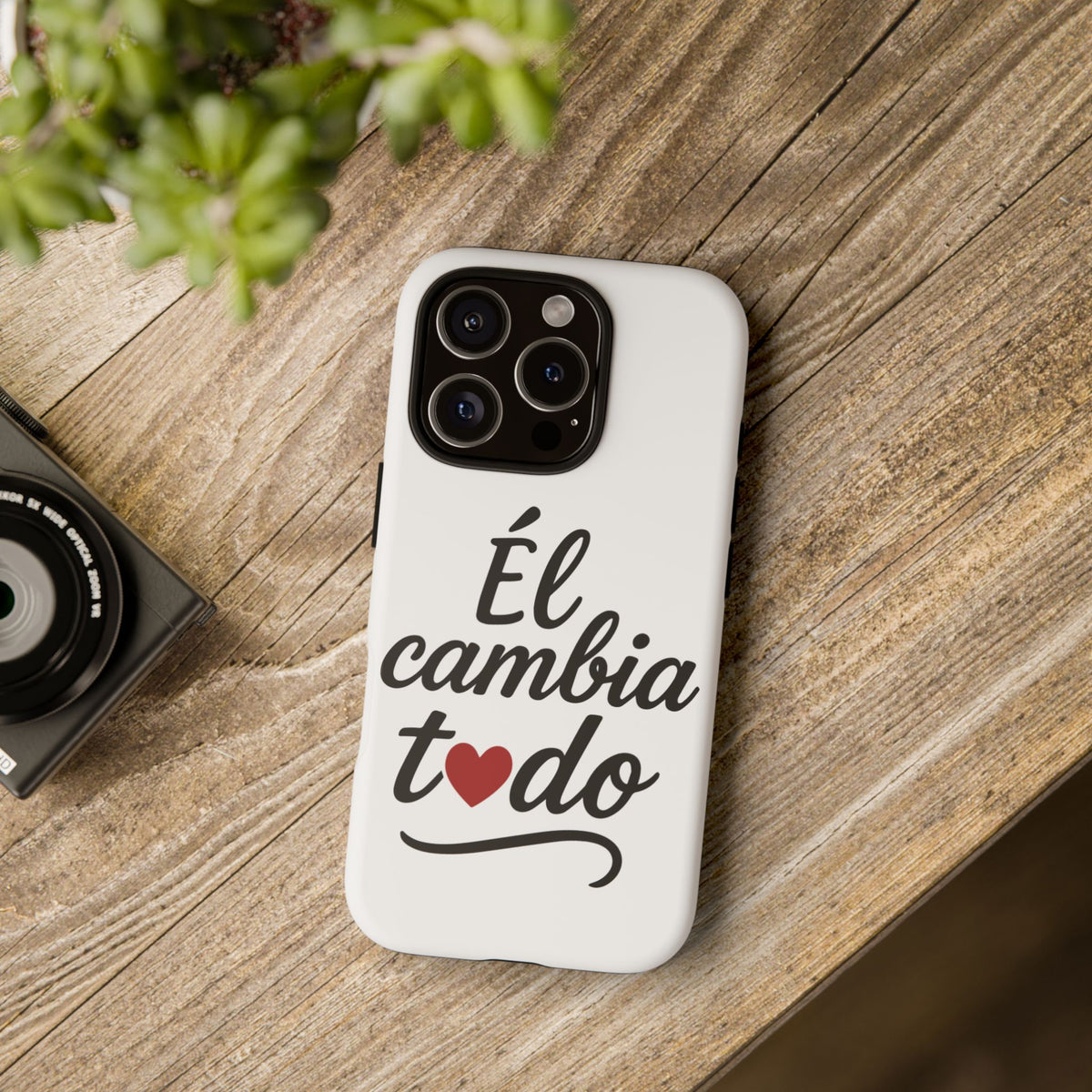 Funda para iPhone El Cambia Todo - El Dios que restaura