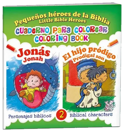 Jonás y el hijo pródigo – Cuaderno para colorear / Coloring book – Jonah and the prodigal son
