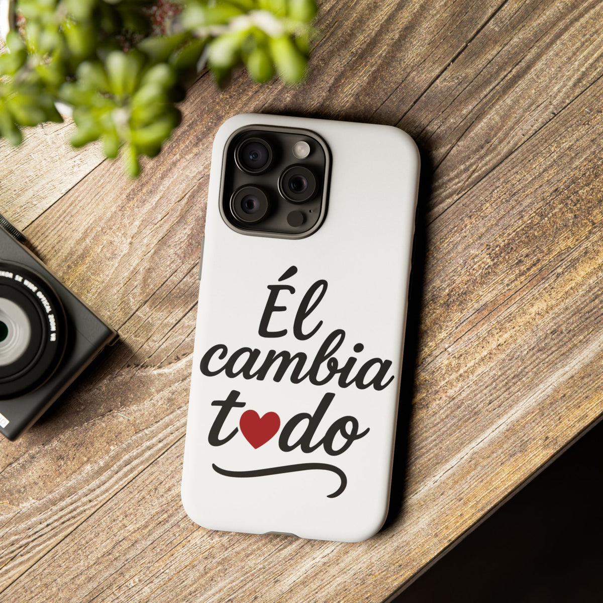 Funda para iPhone El Cambia Todo - El Dios que restaura