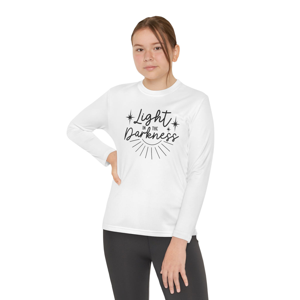 Youth Long Sleeve Competitor Tee Luz
