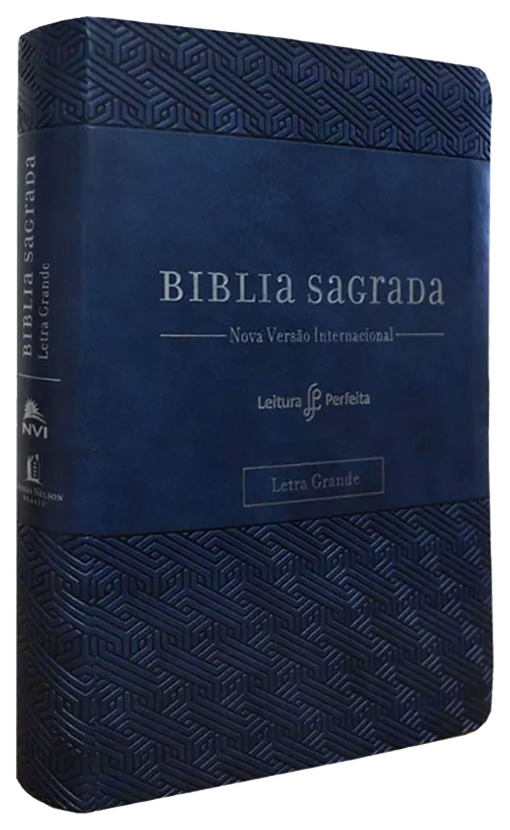 Bíblia NVI com Espaço para Anotações – Letra Grande – Azul