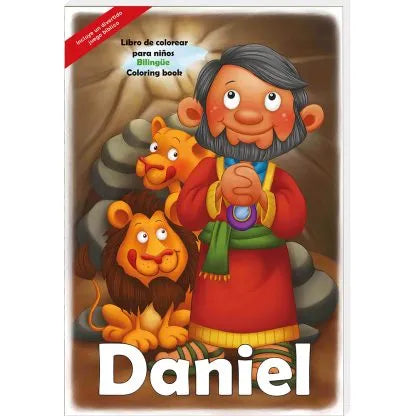 Libro de colorear Gigante - Daniel Personajes de la Biblia / Giants Bible People - Daniel Bible People
