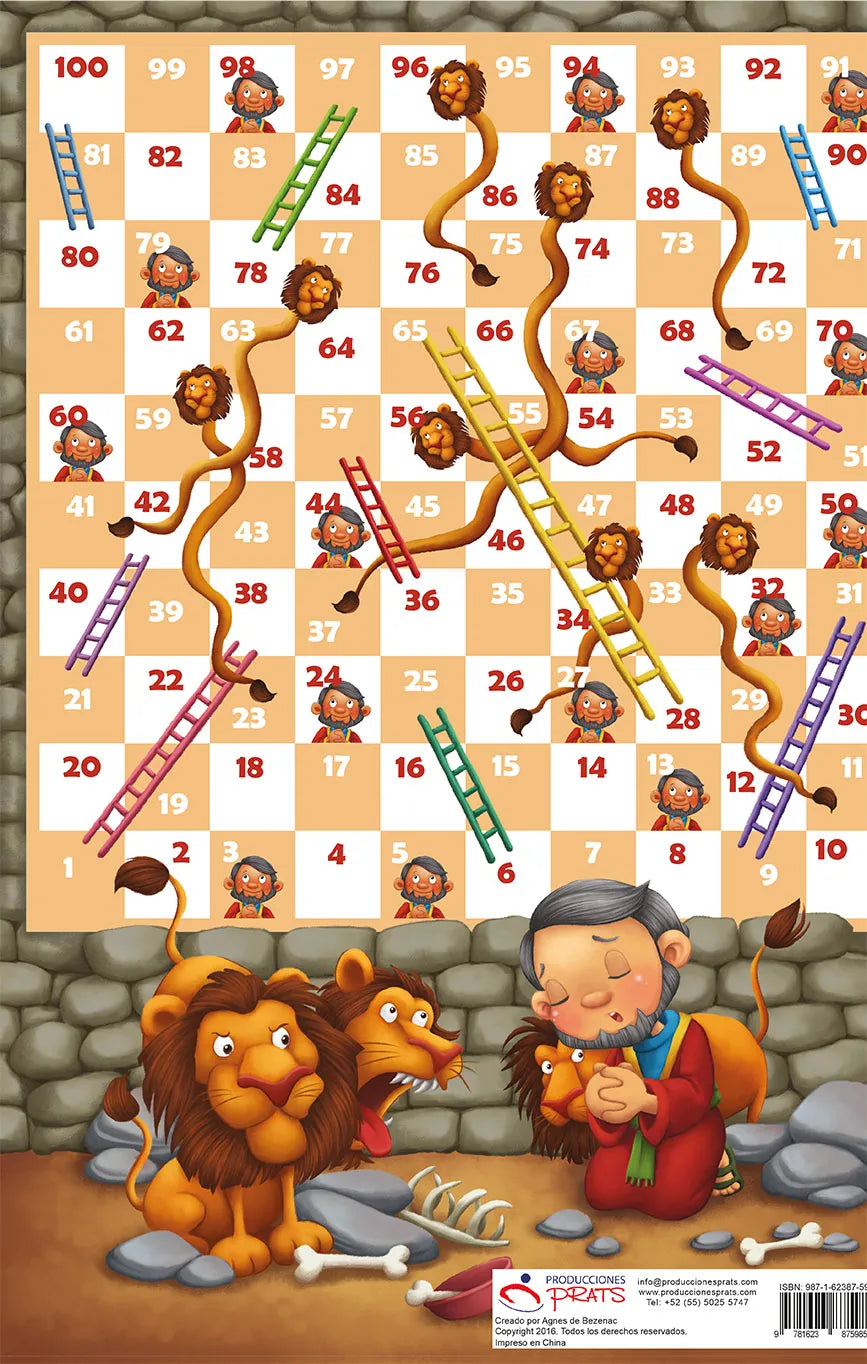 Libro de colorear Gigante - Daniel Personajes de la Biblia / Giants Bible People - Daniel Bible People