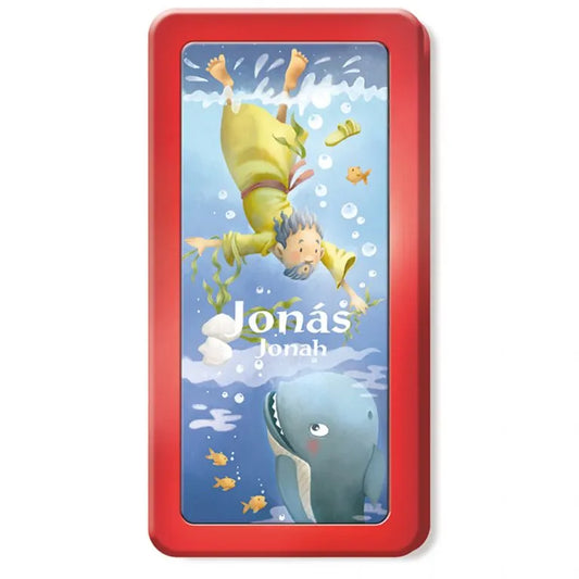 Estuche escolar bíblico Jonás / Biblical pencil case – Jonah