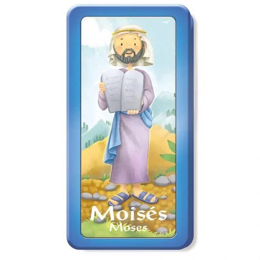 Estuche escolar bíblico Moisés / Biblical pencil case – Moses