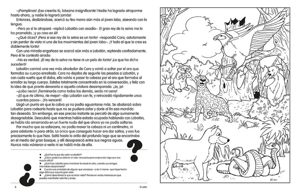 El valor – Formación en valores / Character building – Courage