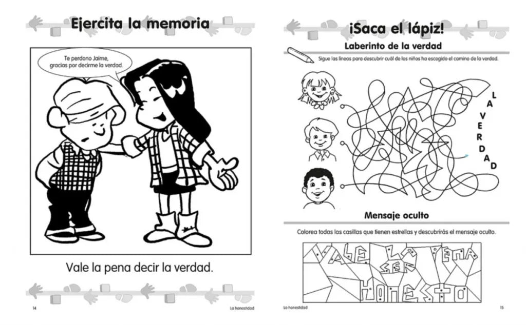 La Honestidad – Formación en valores / Character building – Honesty