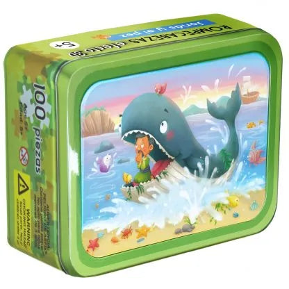 Jonás y el pez/ Jonah and the fish: Rompecabezas en 3D (3D puzzle)