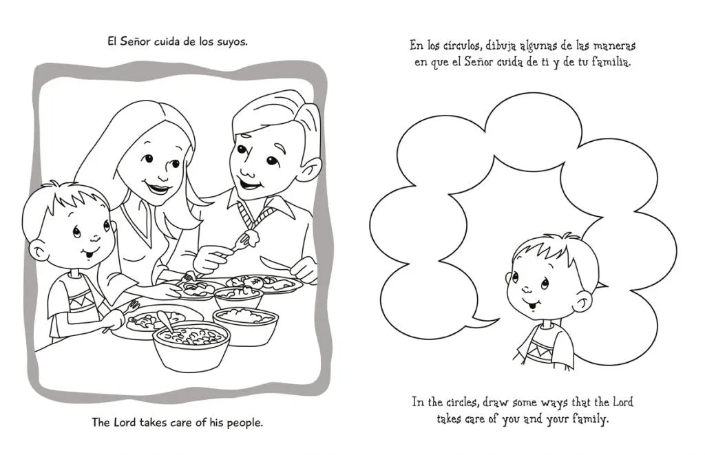 Salmo 121 – Cuaderno para colorear / Coloring book – Psalm 121