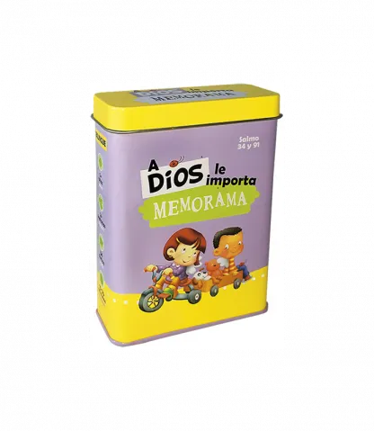 Juegos de la Biblia A Dios le importa / Bible games God cares - Memorama