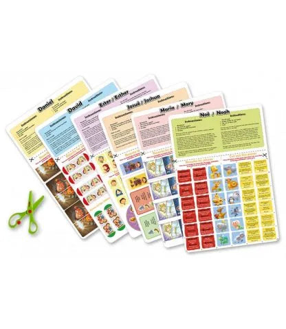 6 juegos bíblicos – Multijuegos / 6 Bible board games