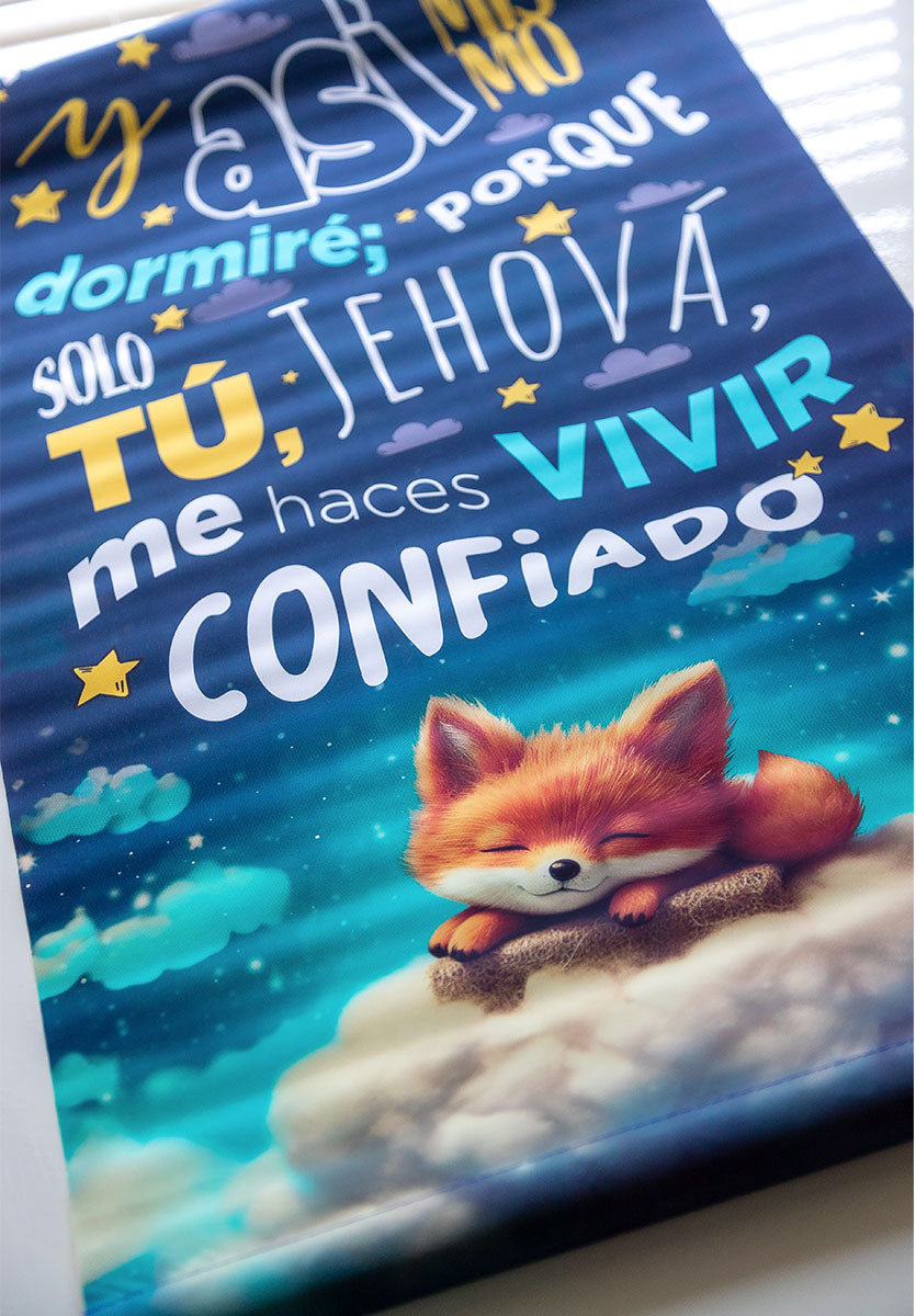 BANNER Salmo 4:8