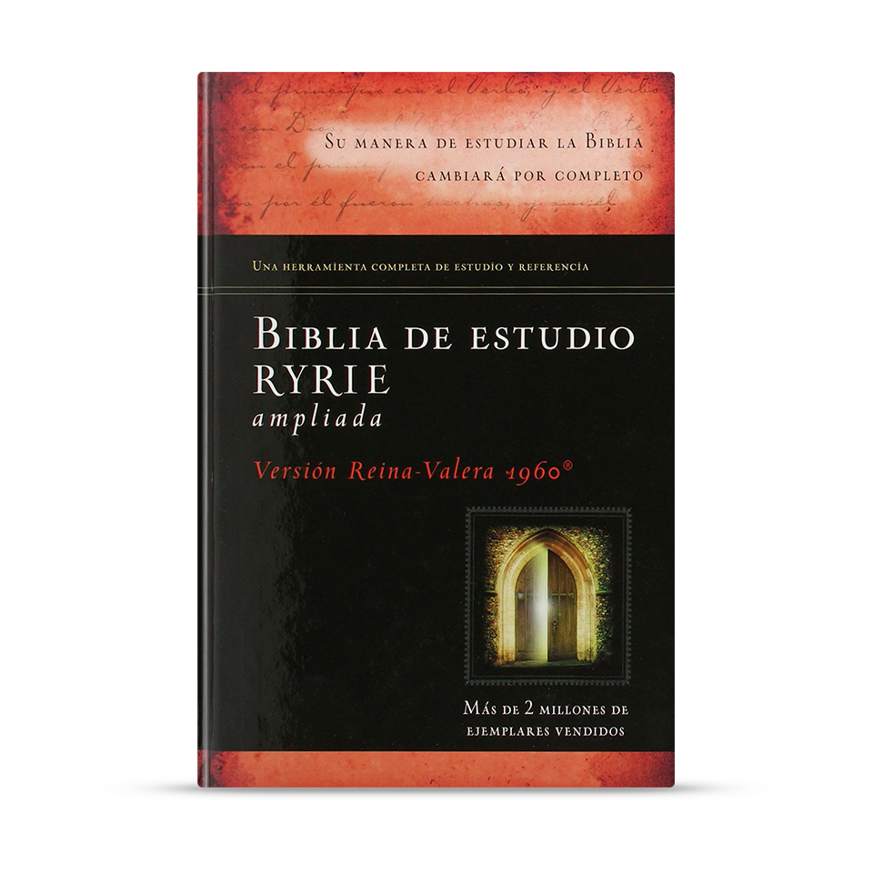 Biblia de Estudio Ryrie ampliada RVR60 (Tapa Dura)