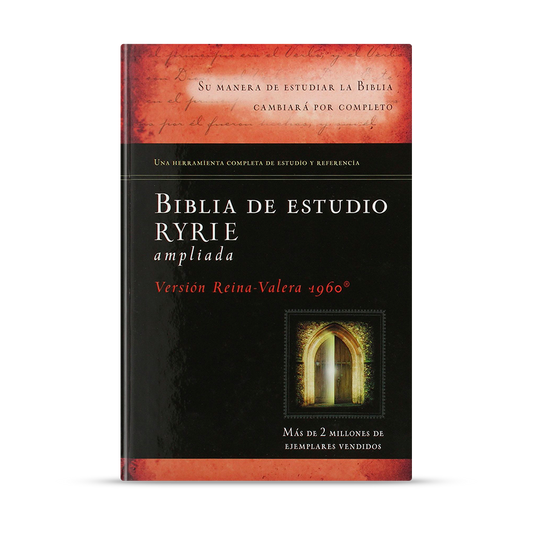 Biblia de Estudio Ryrie ampliada RVR60 (Tapa Dura)