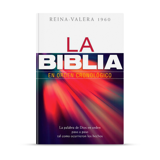 La Biblia en orden cronológico - RVR60 (Tapa Dura)